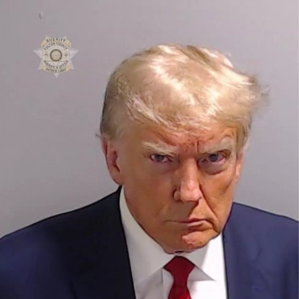 Donald Trump arrest mugshot released after charges in Georgia