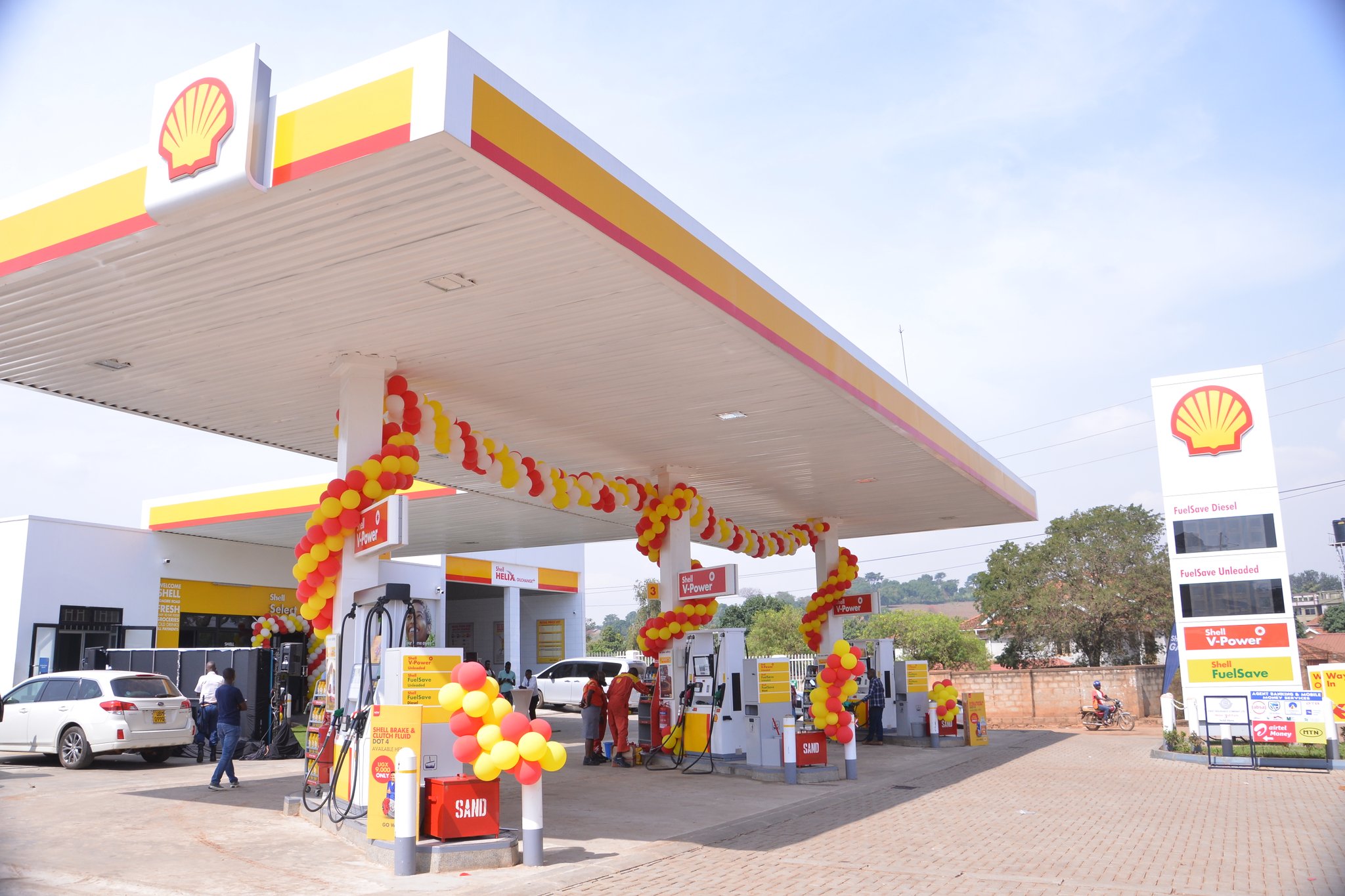 Shell expands its network in Uganda with 10 new fuel stations