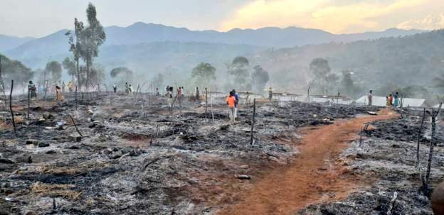 DR Congo Camp For Homeless Hit By Deadly Fire