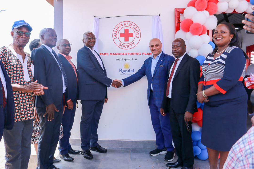 Uganda Red Cross, Randal Charitable Foundation partner to launch pad manufacturing plant