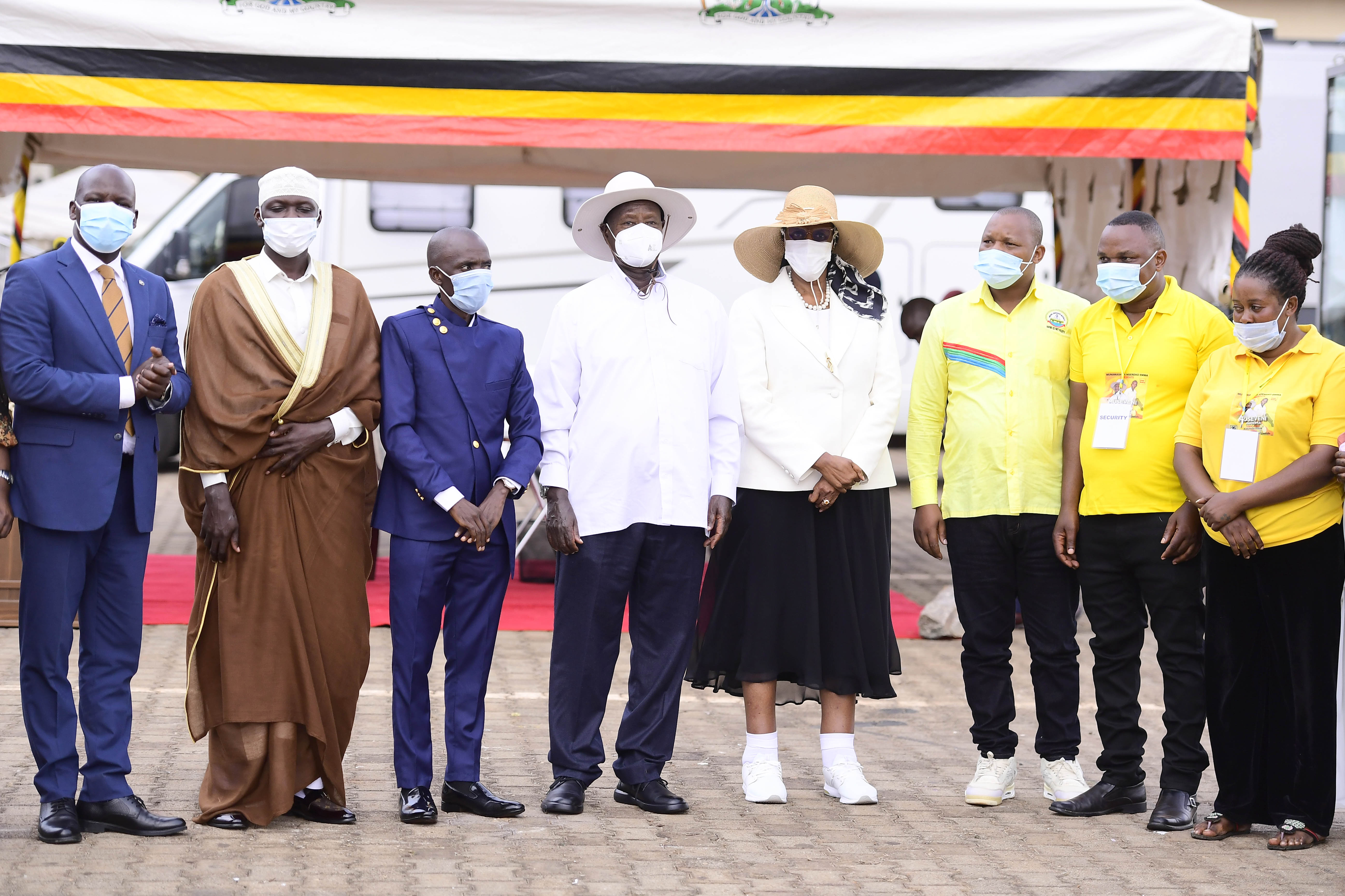 Museveni Awooma album launched in the presence of Janet