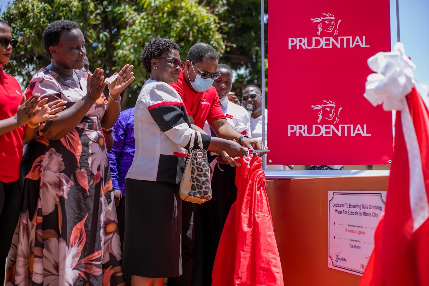 Prudential partners with Tusafishe to provide safe drinking water to Mbale schools