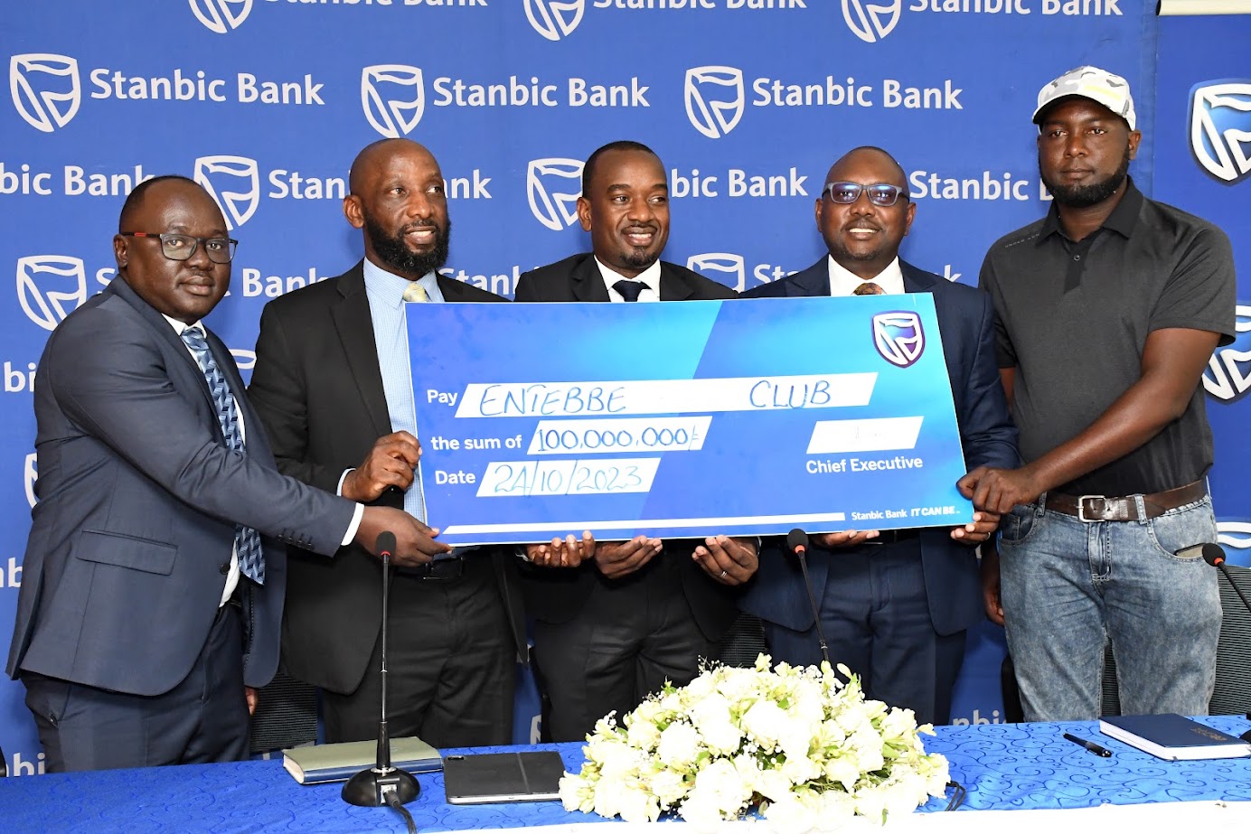 Stanbic Bank injects shs100m into Entebbe Golf Open
