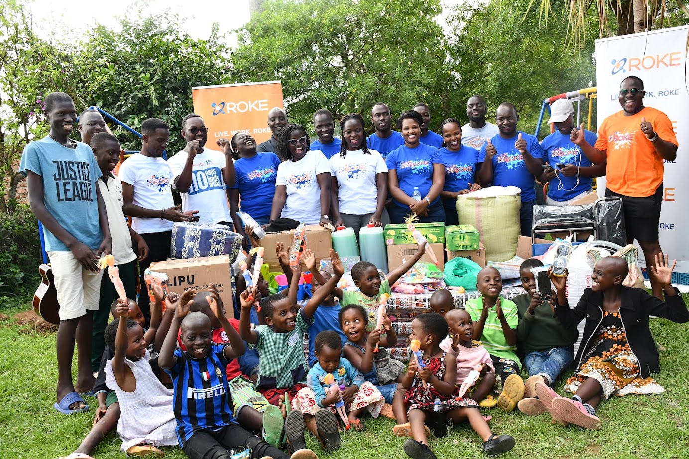 Roke Telkom extends support to children with Cancer in Mbarara City