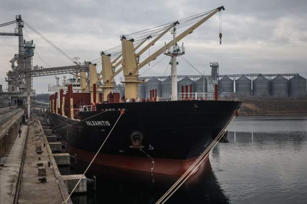 Ukraine discusses with South Africa reviving Black Sea grain deal