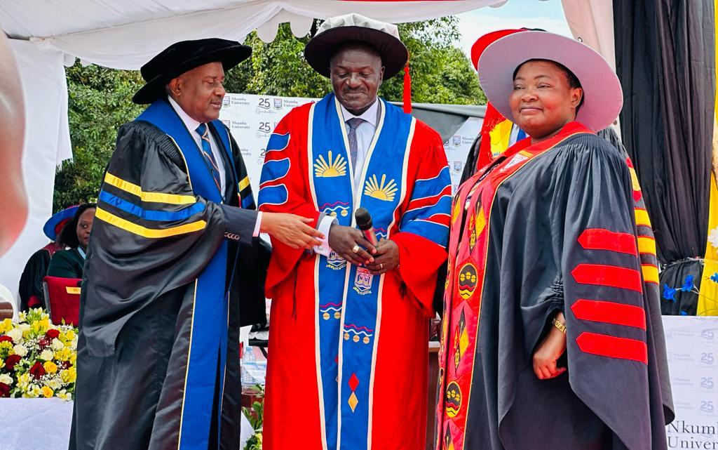 Gen Katumba Wamala awarded honorary doctorate