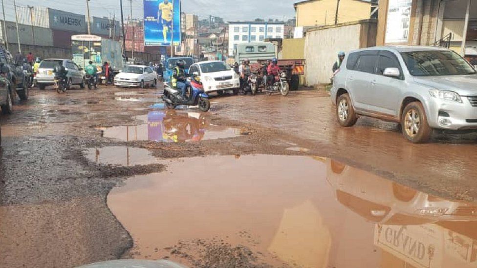 SFC starts pothole repairs in Kampala