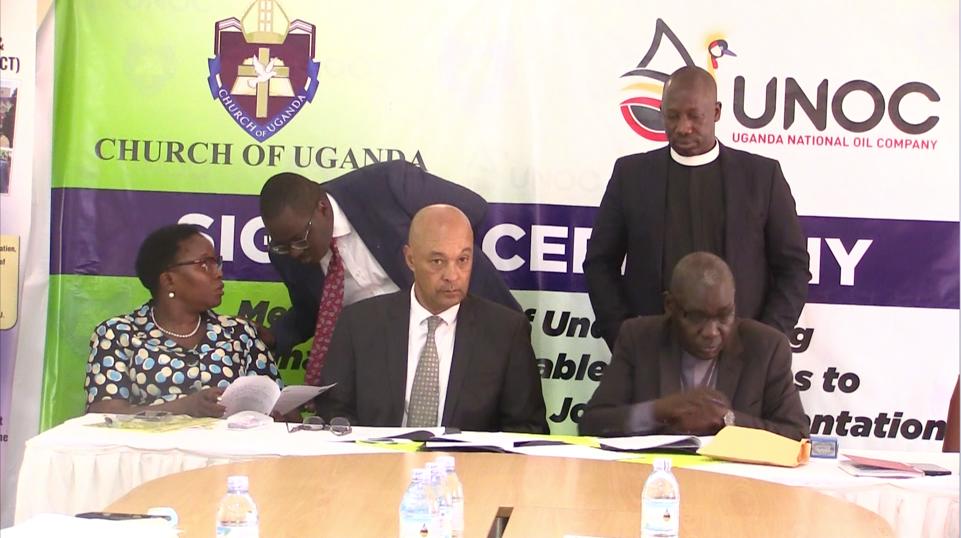 Uganda National Oil Company and the Church of Uganda Join forces to combat climate change