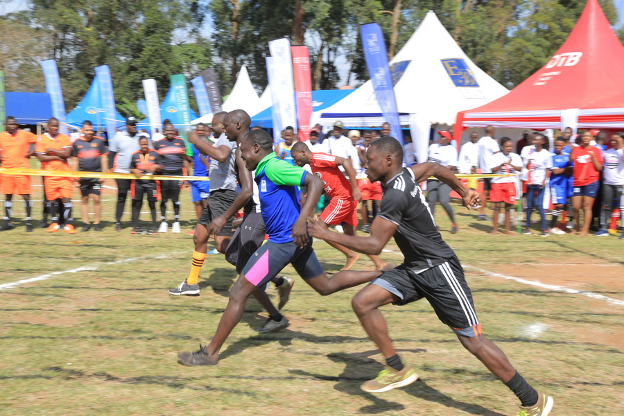 Bankers swap ties, suits for sportswear to keep fit, have fun