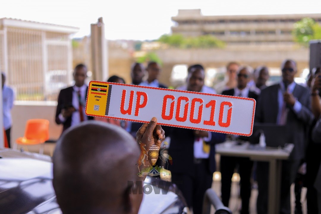 The magic bullet is here, says Gen Katumba as digital number plates are rolled out