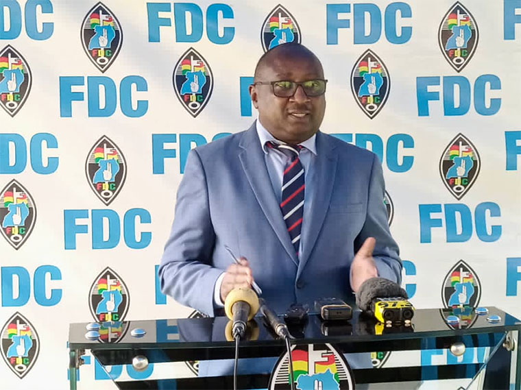 Opposition infighting threatens unity as FDC warns against blackmail in parliament boycott