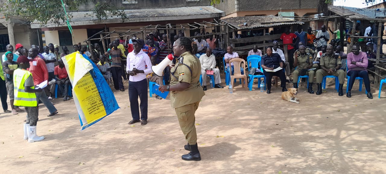 Arua police sensitise communities against cross border crimes