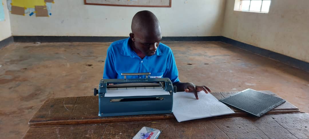 Bukomansimbi visually impaired PLE candidates blame UNEB for not providing special invigilators