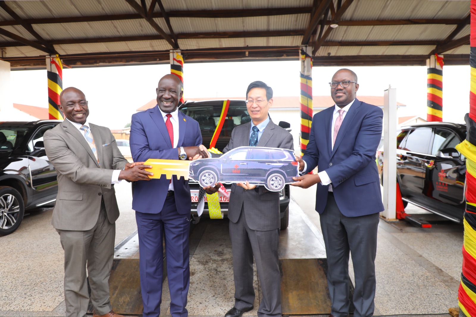 China donates 70 SUVs to Uganda to chauffeur VIPs during G77, NAM summits