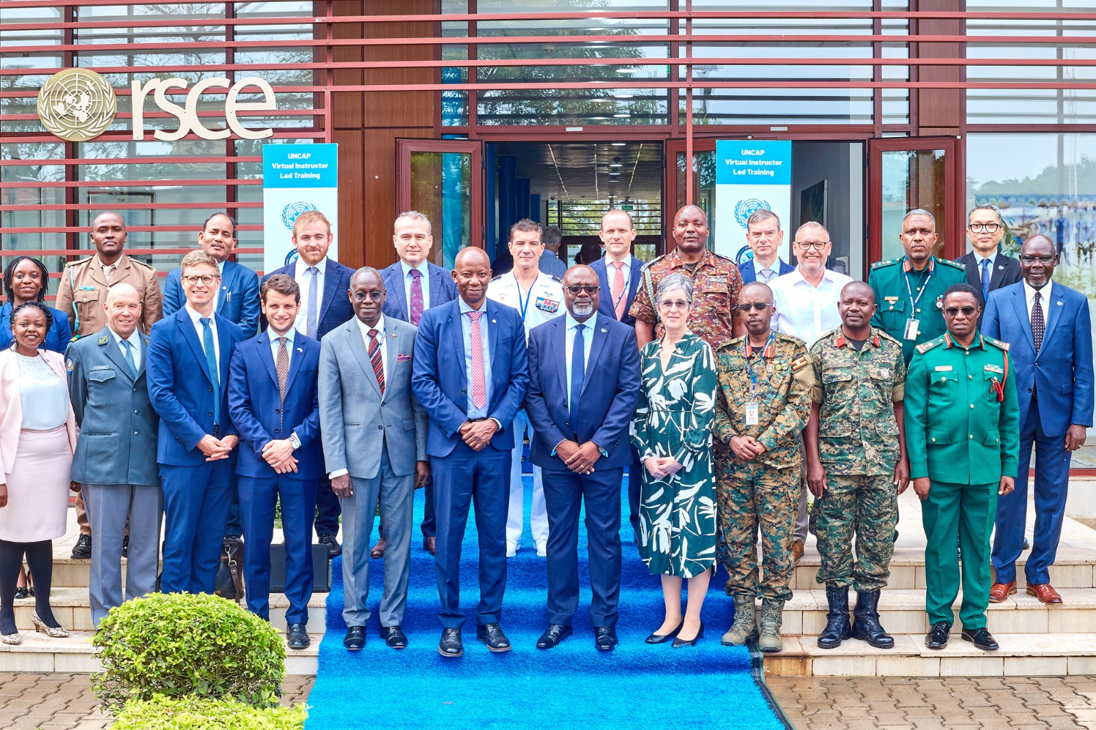 UN launches cutting-edge virtual training centre for peacekeepers in Entebbe