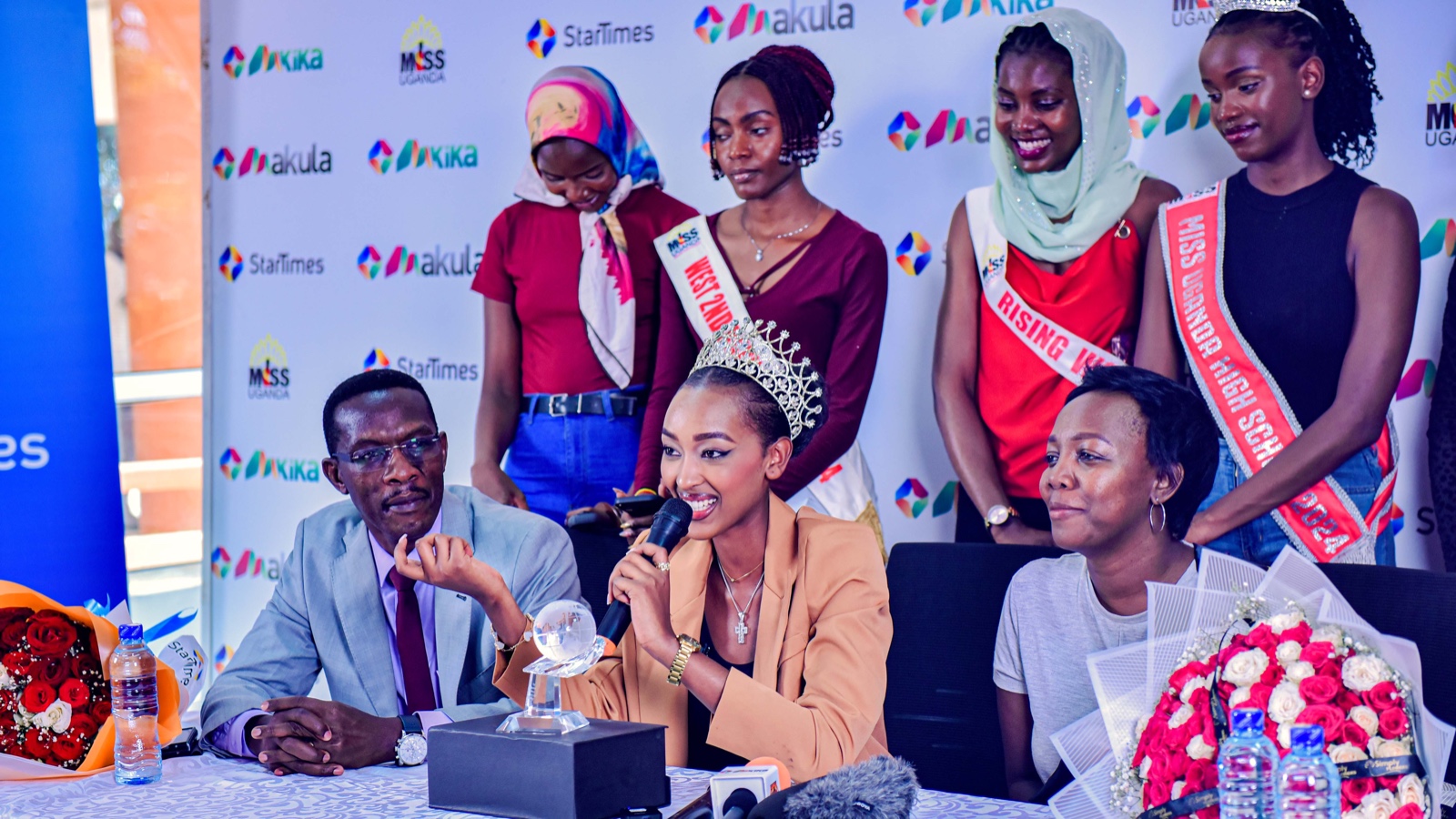 Featured image for Ugandan Beauty Shines on World Stage: Miss Uganda Wins Miss World Africa BWAP Award