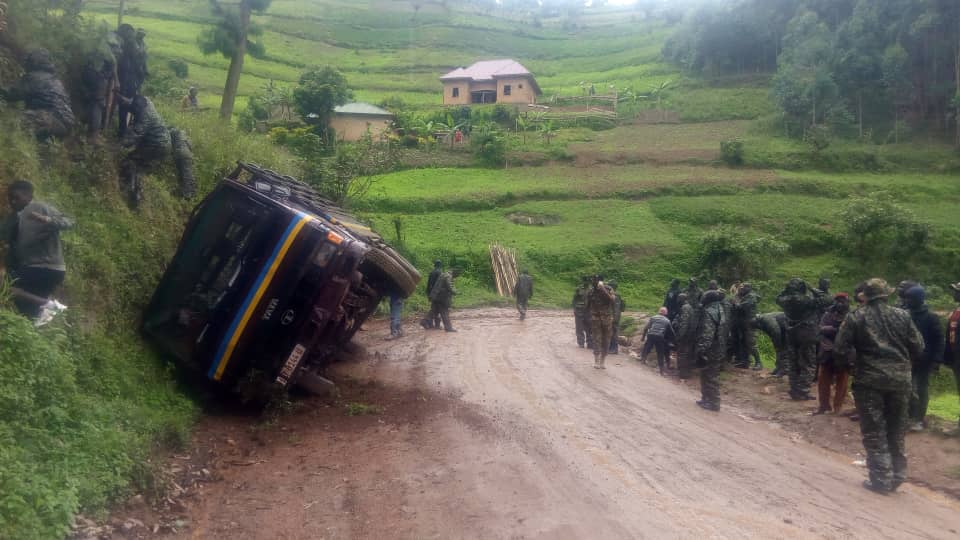 Featured image for Five UPDF soldiers injured in Kabale accident