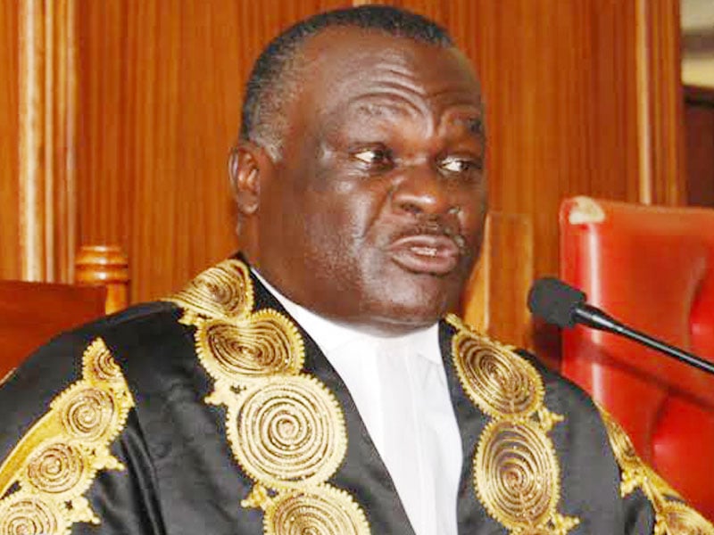 Chief Justice Dollo Calls For Judicial Independence During His Deputy's Handover