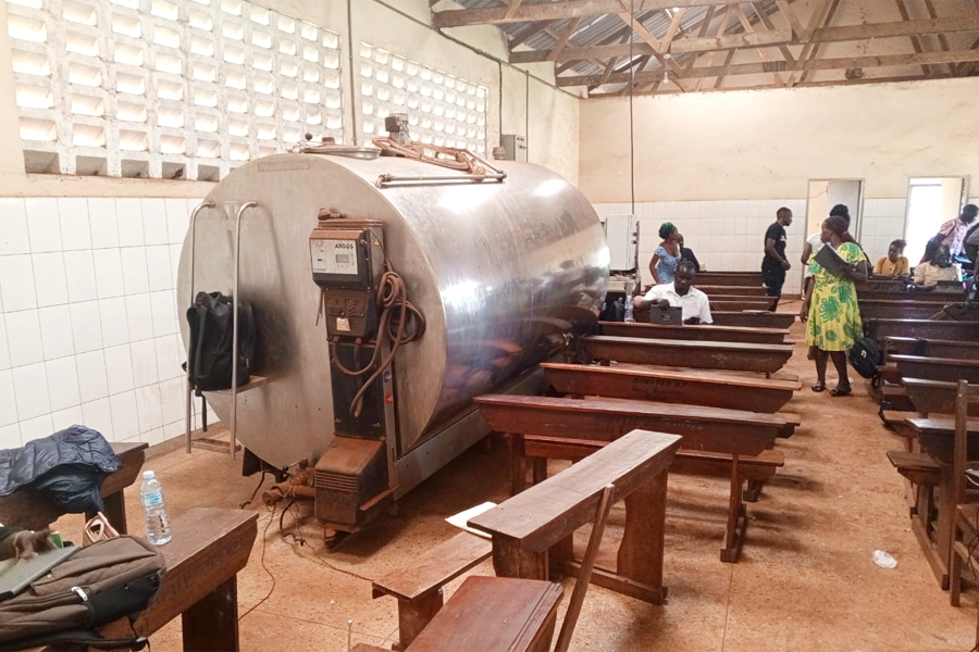 Featured image for Shs300 million milk processing cooler lies idle in Hoima