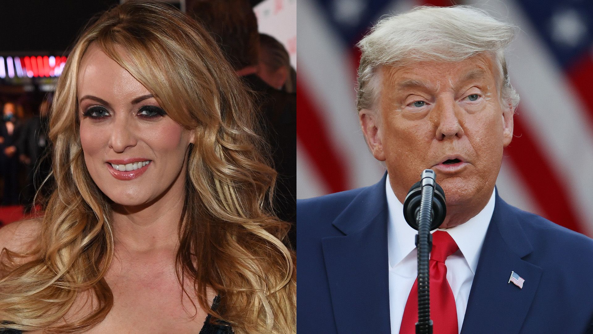 Featured image for Adult film star Stormy Daniels riles Trump lawyers at hush money trial
