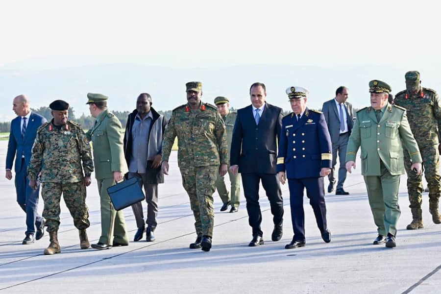 Featured image for Gen Muhoozi in Algeria, Leaves MPs With A Lot to 'Clown About'