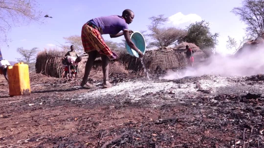 Featured image for Bush fire destroys houses in Moroto