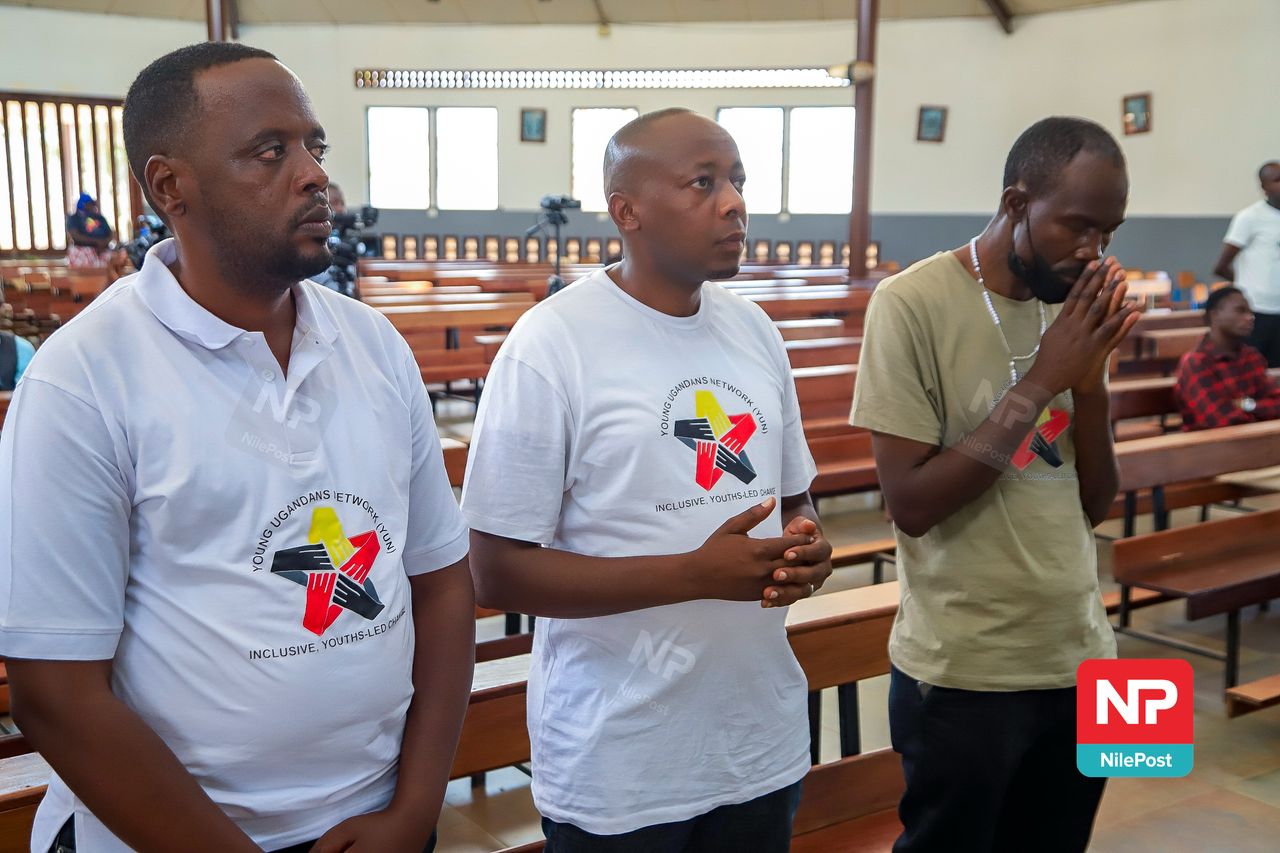 PICTURES: Youth Hold Prayers for Besigye and Political Prisoners