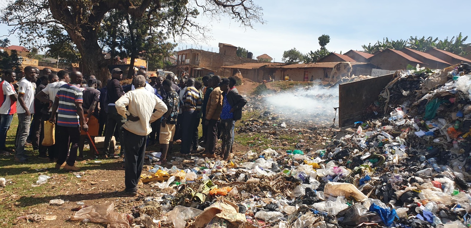 Featured image for Kapchorwa’s Garbage Crisis Sparks Outrage as Waste Overflows Into Mayor’s Garden