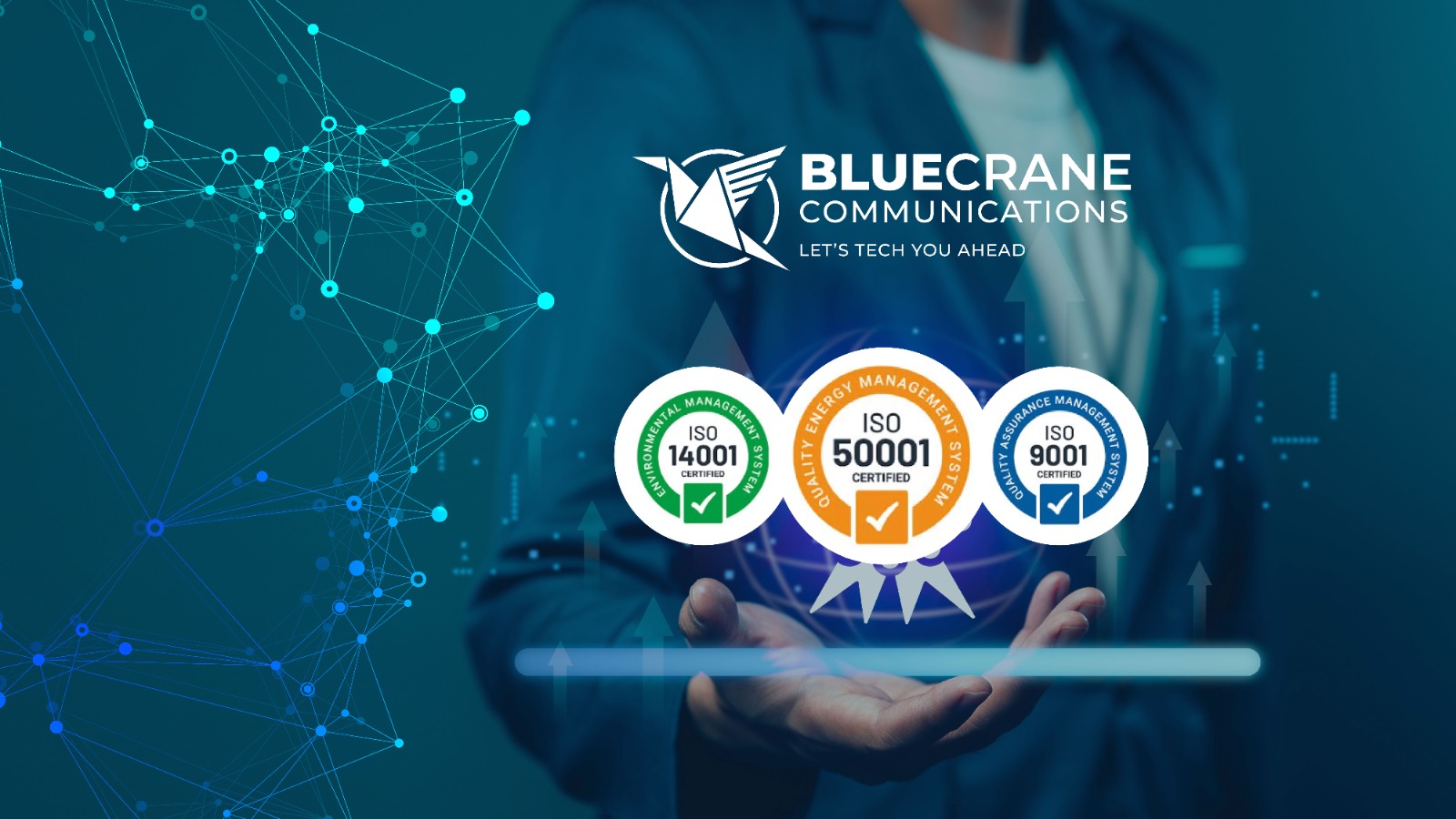 Featured image for Blue Crane Communications Achieves Triple ISO Certification to Strengthen Its Position in the Internet and IT Services Industry