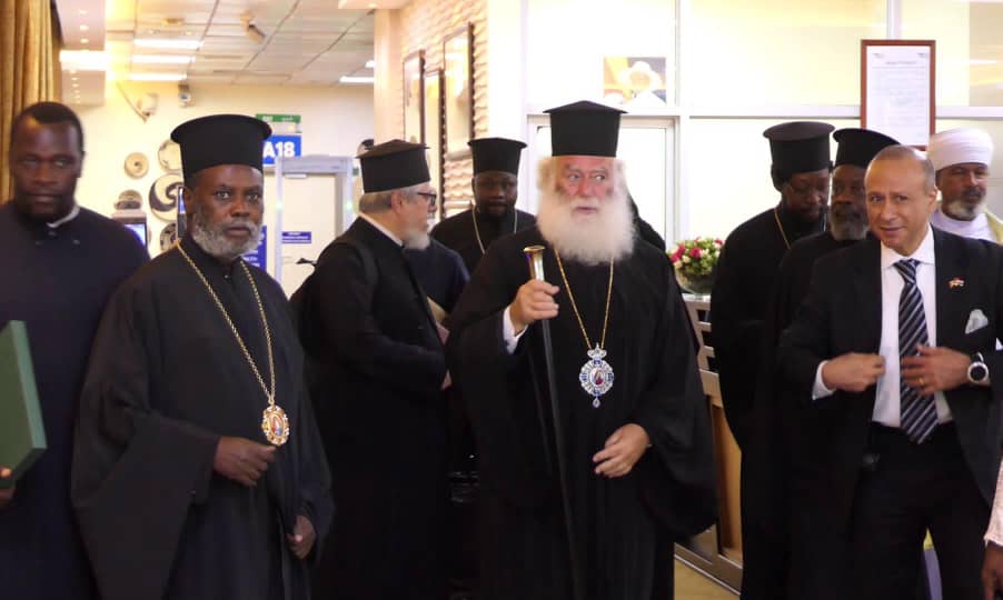 Featured image for Pope of the Orthodox Church Arrives in Uganda for a Three-Day Visit