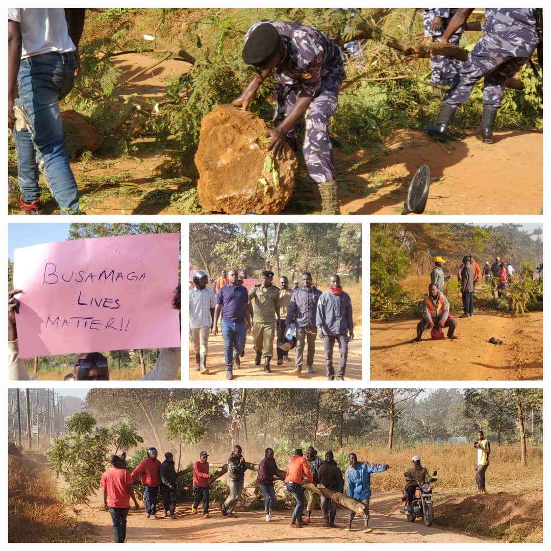 Featured image for Mbale residents protest over deplorable state of Nkokonjeru road