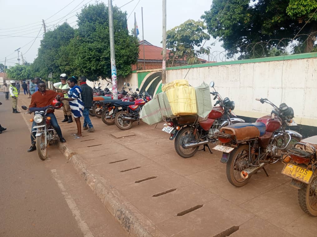 Featured image for Traffic Police Impound Motorcycles Violating Rules in Hoima City Centre