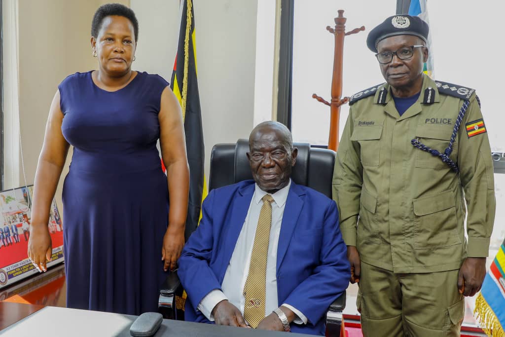 Featured image for Inspector General of Police Abas Byakagaba Commends President’s Special Envoy for Land Donation