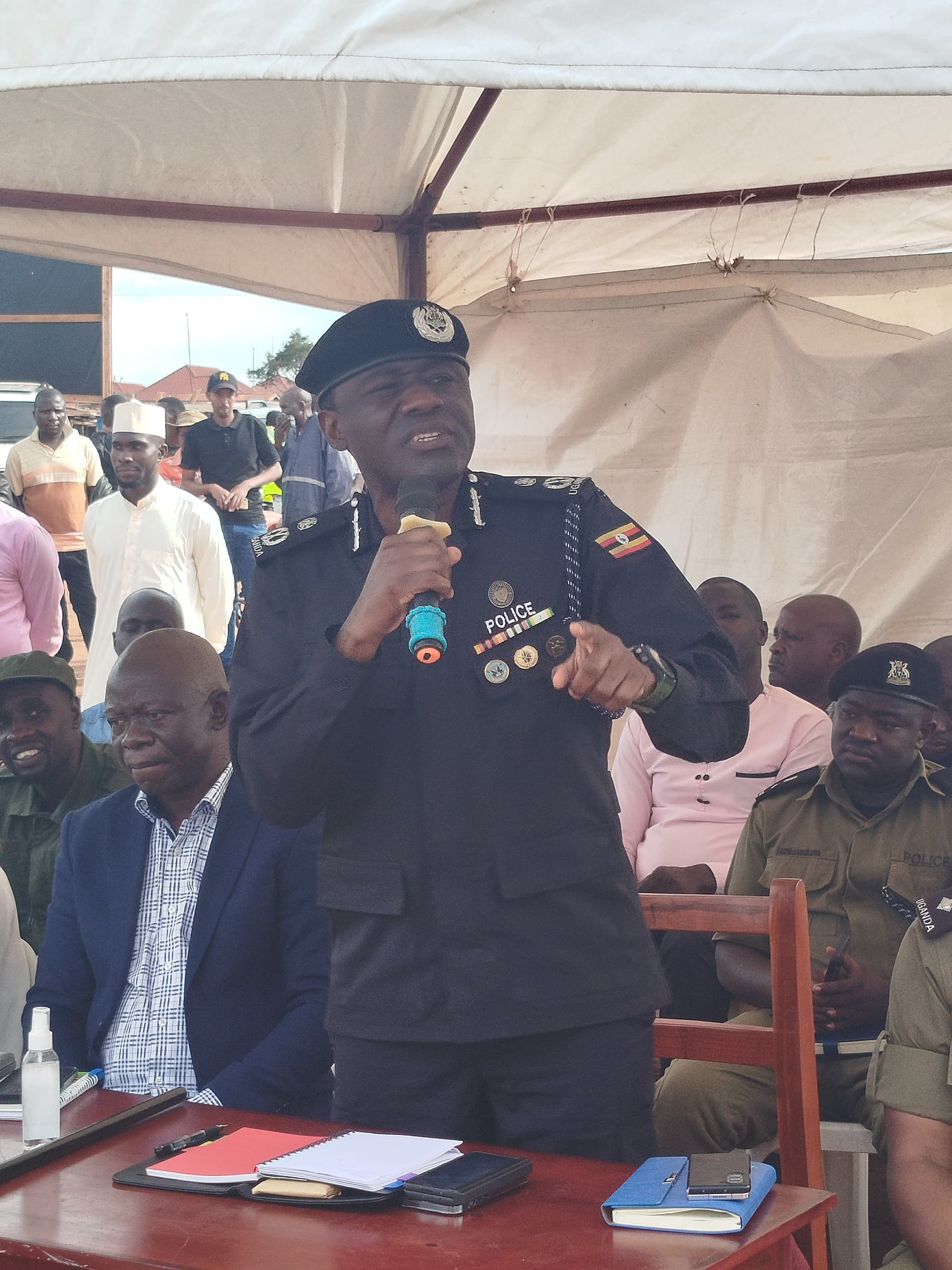 AIGP Damulira Rallies Luweero Youths With Ghetto Structure to Tackle Crime