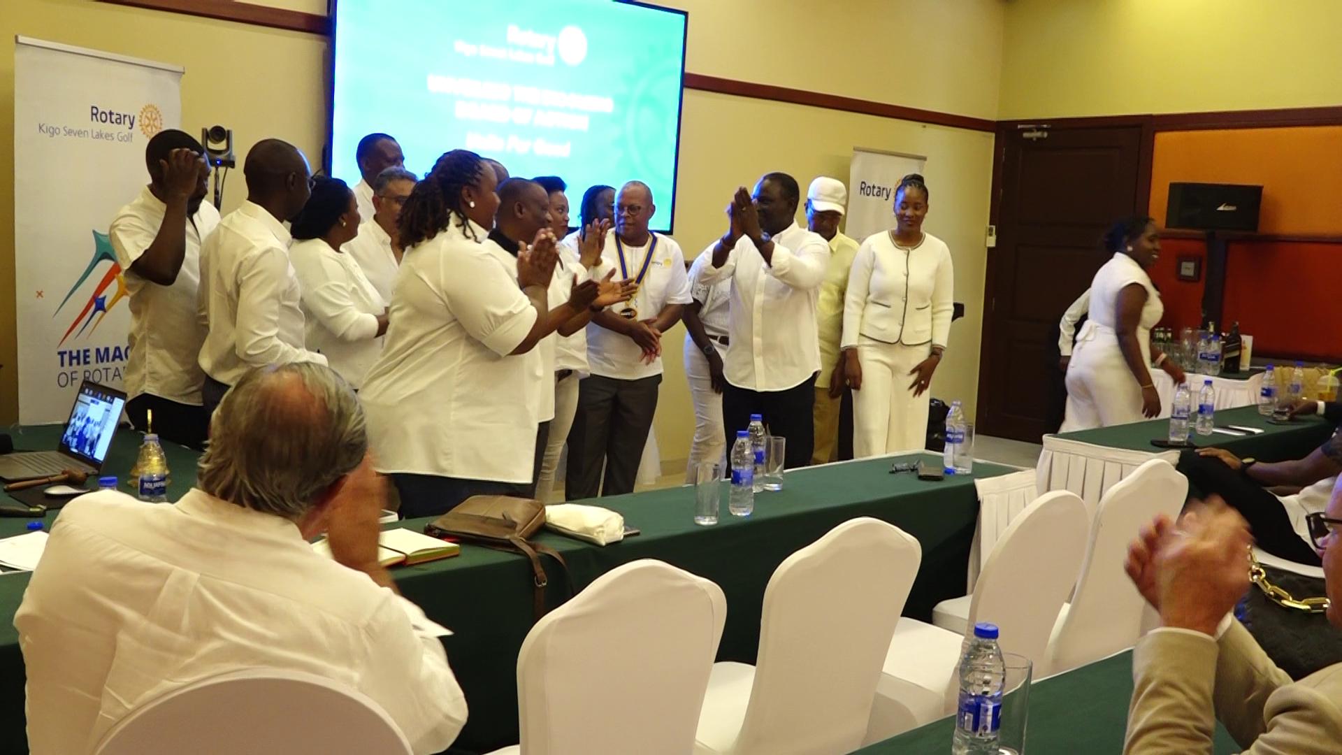 Featured image for New Board of Action of Rotary Club of Kigo 7 Lakes Golf Unveiled