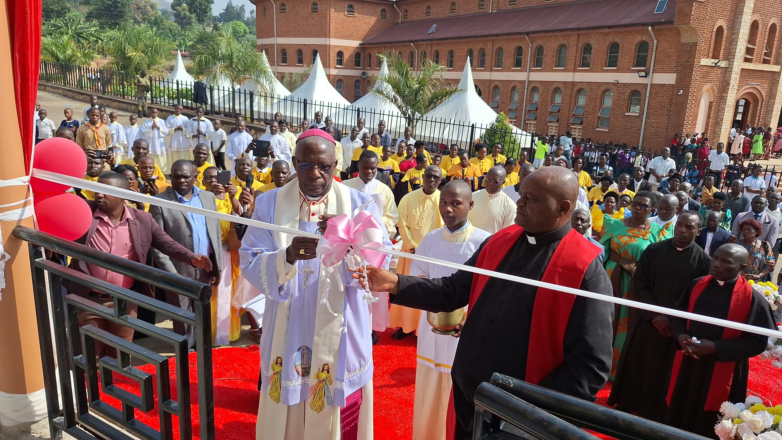 Bishop Zziwa Blesses New Parish House Ahead of Mubende's 100-Year Celebration