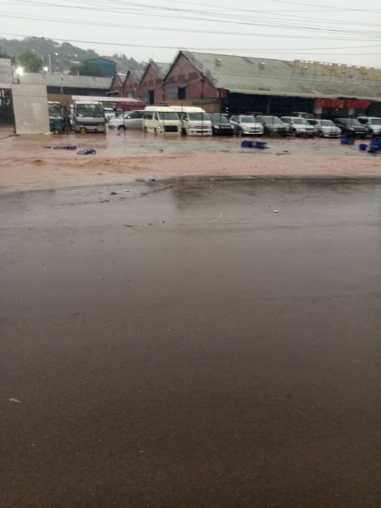 Featured image for Motorists stranded as floods cut off several Kampala roads