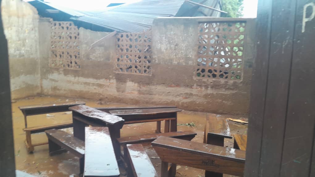 Storm wreaks havoc at Mbale City's Wazemba Primary School