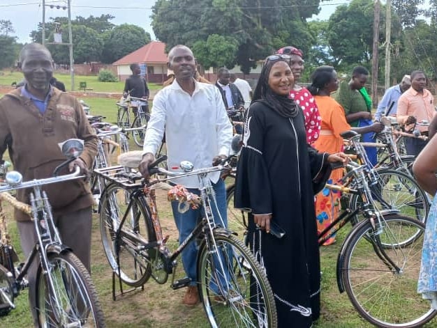 Kabaka Boosts Grassroots Work in Ssingo with 120 More Bicycles for Chiefs