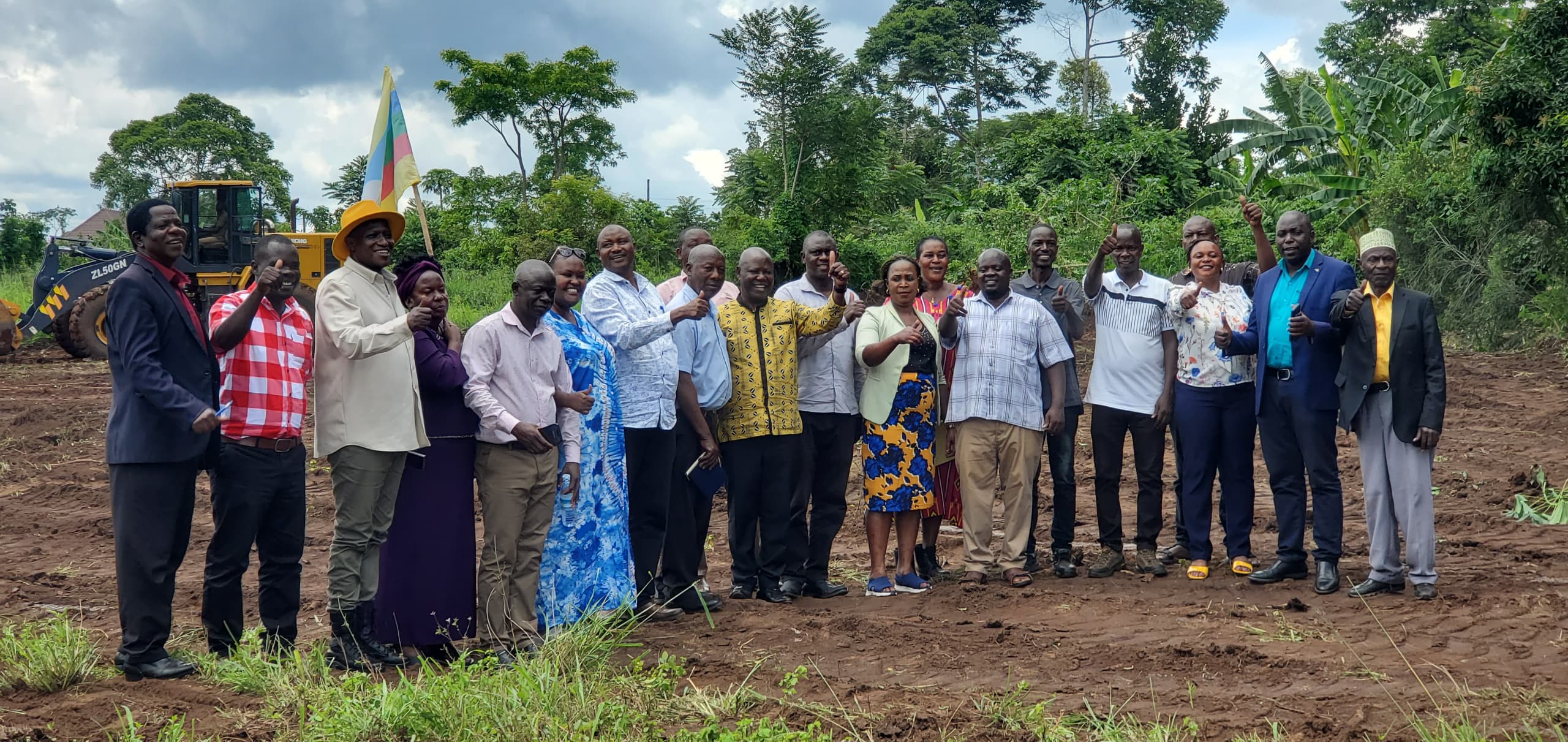 NRM Leaders in Luweero Launch Shs3bn Office Construction Project