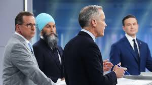 Canada party leaders grilled in election debate on how to tackle Trump