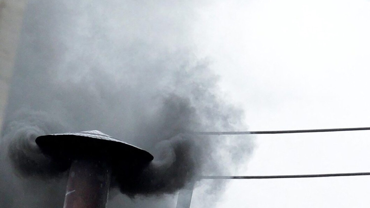 Three Hours Late and It's Black Smoke