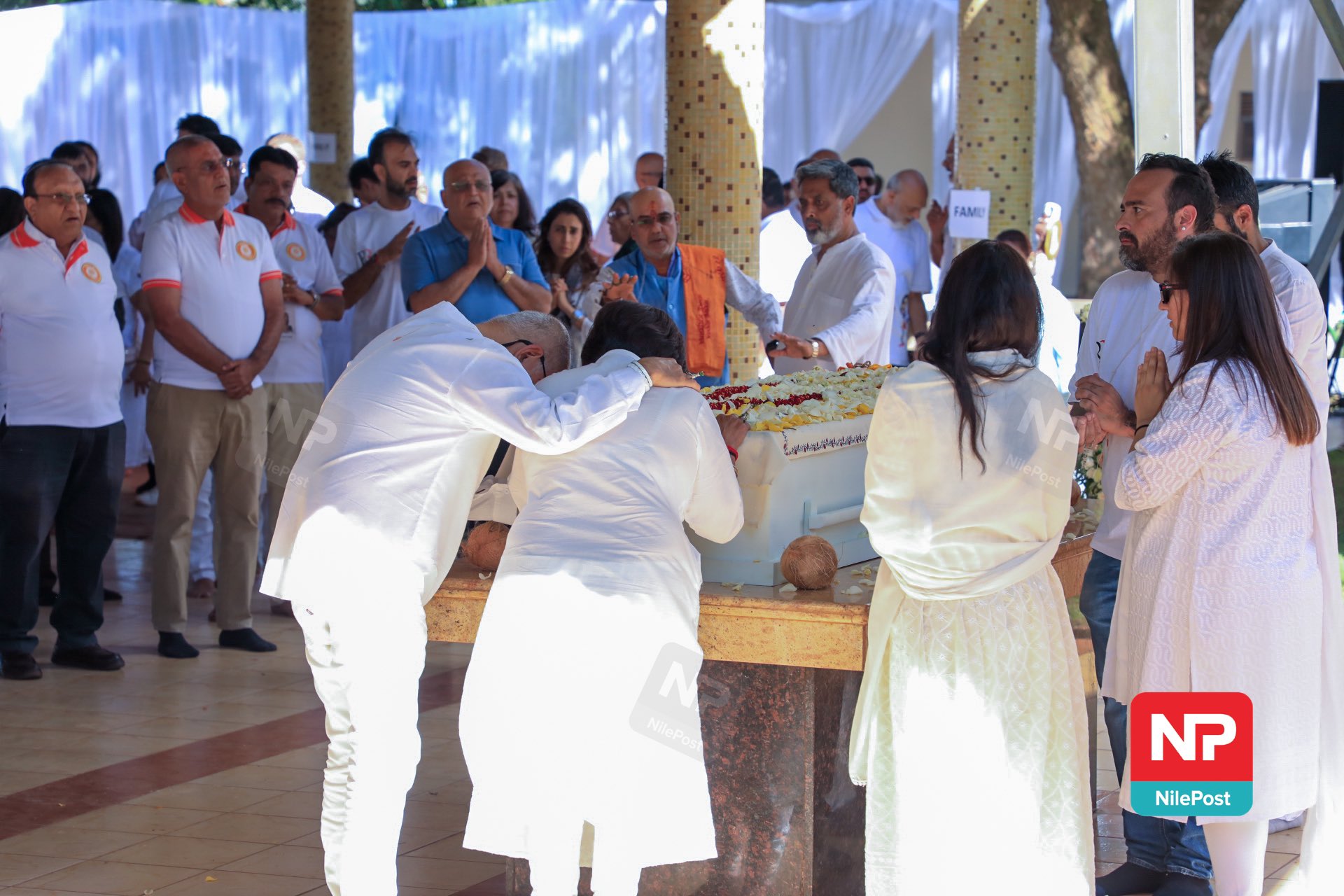 Thousands Mourn Rajiv Ruparelia at Cremation Ceremony in Kampala