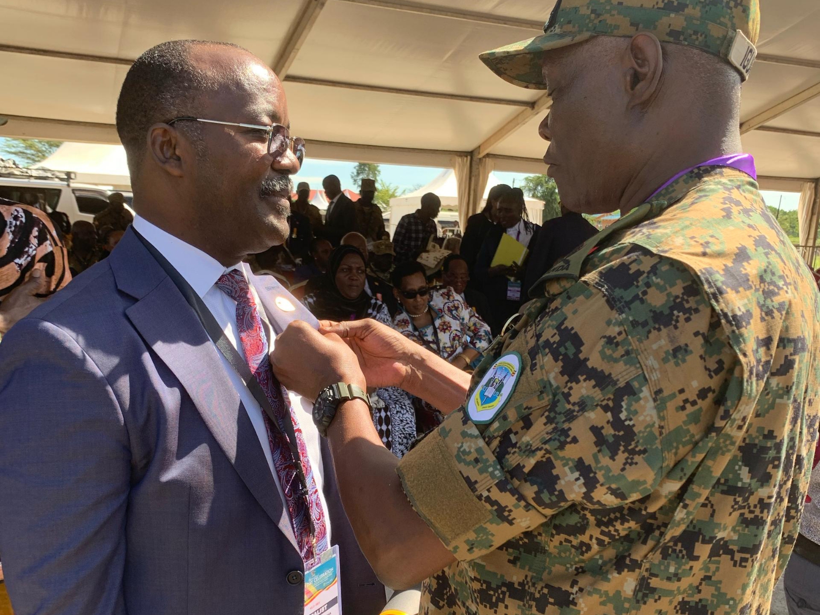 Eng Silver Mugisha Awarded Golden Jubilee Medal for Transforming Water Sector