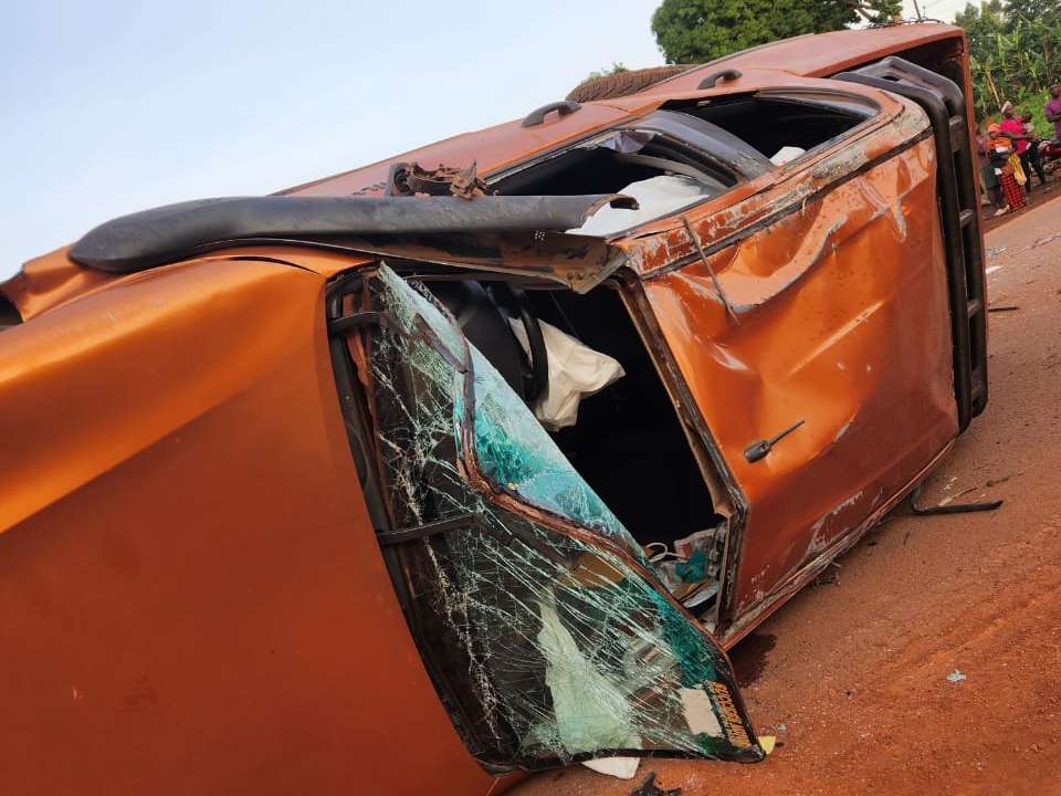 Breaking: Former Tourism Minister Kiwanda Survives Horrific Road Accident on Mityana Road