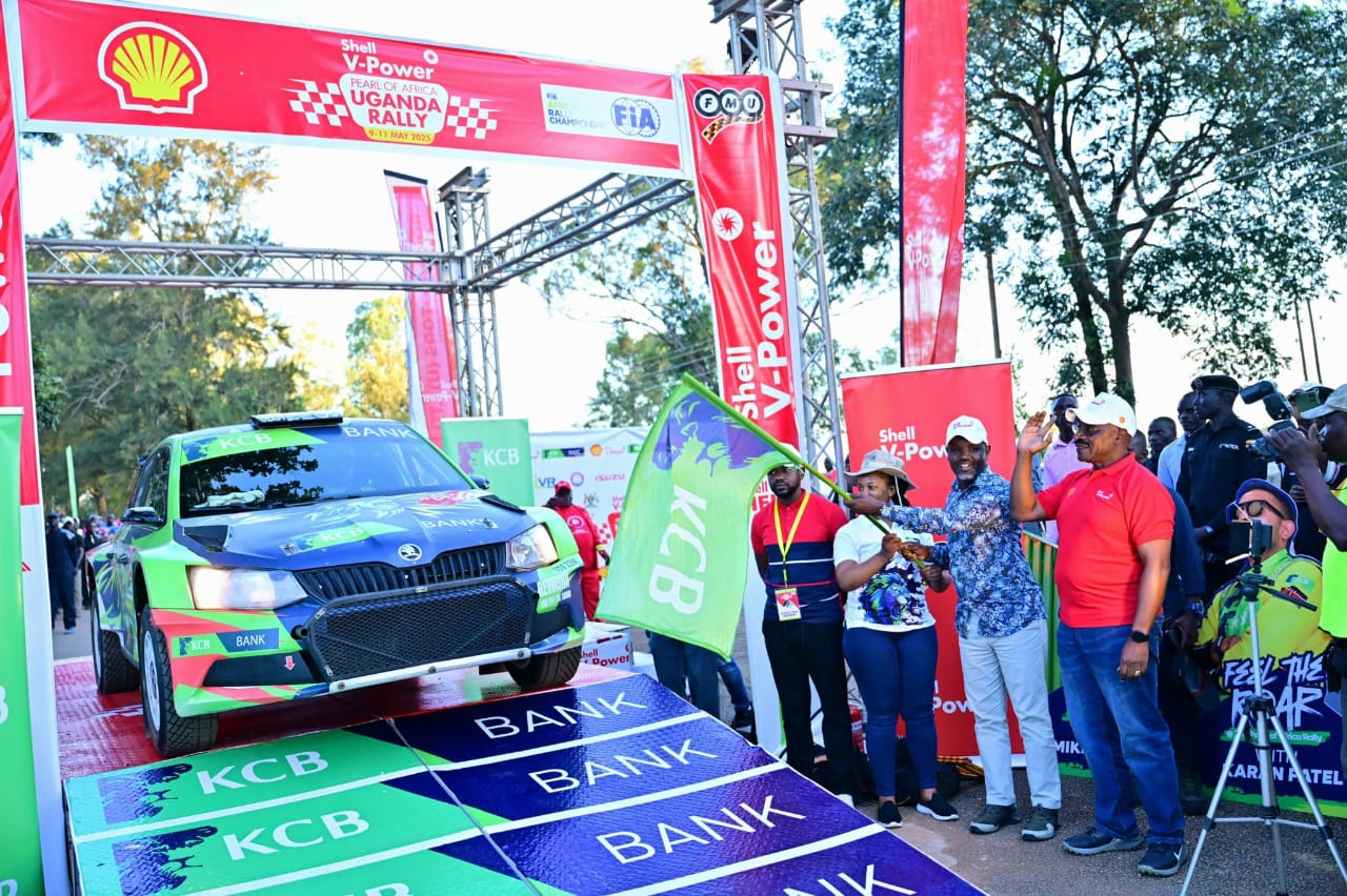 Tayebwa Flags Off Pearl of Africa Rally, Emphasises Road Safety and Govt Support