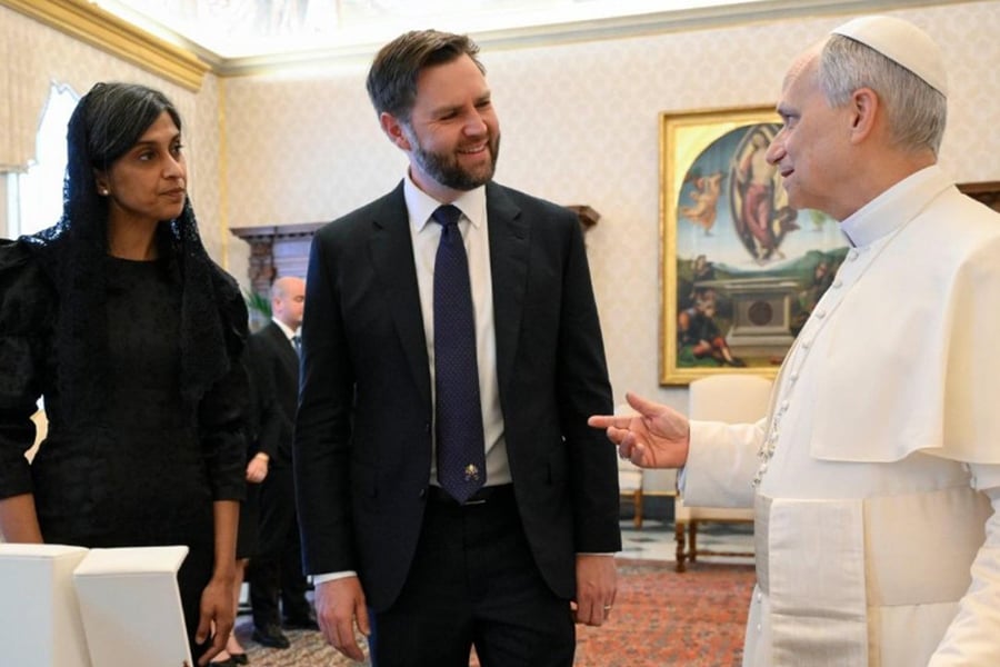 JD Vance invites Pope Leo to White House after Vatican talks