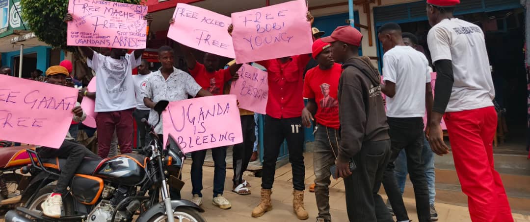 NUP Supporters in Western Uganda Protest Abductions, Accuse Muhoozi of Tribal Incitement