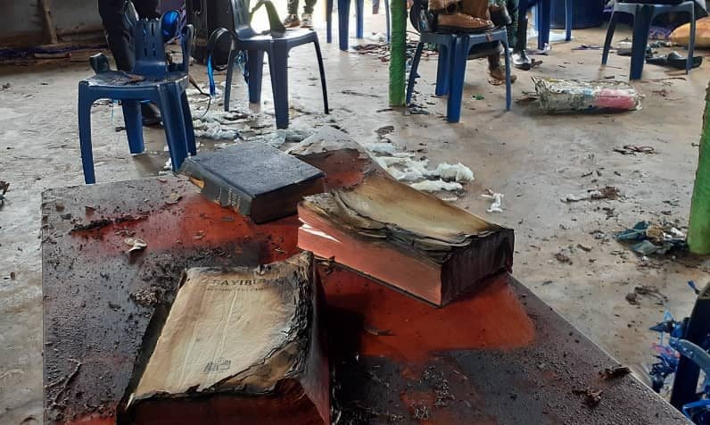 Church Set Ablaze, Crops Destroyed in Violent Mukono Land Dispute