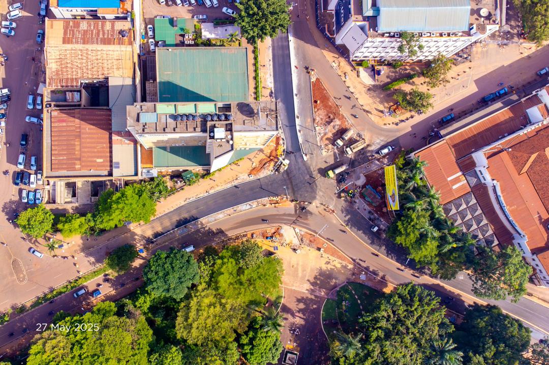 KCCA Nears Completion of Roadworks at Grand Imperial, Rwenzori Courts Junctions